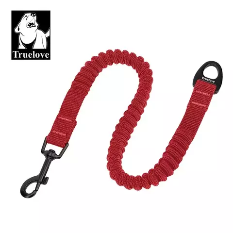 Trela para cães de estimação Truelove, cinto de segurança de nylon com amortecedor elástico extensível, pode ser usado com alça peitoral para todas as variedades de animais de estimação TLL29712