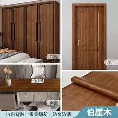 Adesivo Papel De Parede Rolo, Adesivo De Grão De Madeira Impermeável, Móveis Renovação Adesivos, Armário De Guarda-Roupa, Porta De Mesa, 10 m - Wolf Magazine