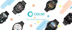COLMI-P71 Smartwatch para homens e mulheres, chamada por voz, monitoramento de saúde, IP68 impermeável, notificação inteligente, assistente - loja online