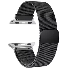 Pulseira Milanese para Apple Watch, Banda Respirável de Metal para iWatch, Homens e Mulheres, 9, 8, 7, 41mm, 45mm, Ultra 2, 49mm, 6543SE, 44mm, 40 milímetros, 42 milímetros - loja online