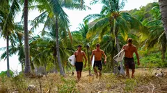 Marca masculina Vilebre Beach Board Shorts, Tartarugas Swimwear, Shorts de Surf Esportivo, Alta Qualidade - comprar online