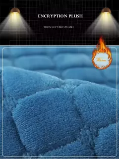 Imagem do Capa de sofá de veludo universal xadrez de pelúcia antiderrapante e espessa para a sala de estar Capa de sofá de flanela quente para o apoio de braço da toalha de costas macia e confortável sem perda de cabelo pode ser