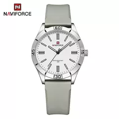 Naviforce relógio de pulso feminino simples, pulseira de silicone impermeável, novo design, moda, para senhoras, 2024 - Wolf Magazine