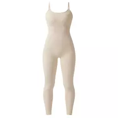 Macacão feminino roupa de uma peça sem mangas o-pescoço bodysuit macacão casual streetwear roupas femininas esportivas - comprar online