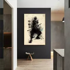 Japonês Samurai Canvas Pintura Wall Art, Cartazes e Impressões de Personagem, Decoração para Casa, Imagem para Sala, Quarto Estética - loja online