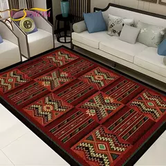 Imagem do Tapete Persa Vintage para Sala de Estar, Quarto, Boêmia, Turco, Marrocos, Tapet