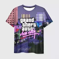 Homens e mulheres Grand Theft Auto Vice City 3D Print Streetwear, Camisetas de grandes dimensões, Tees crianças, Tops roupas, novo jogo, GTA - Wolf Magazine