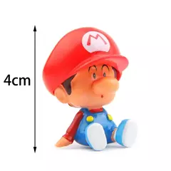 Super mario bros figura de ação brinquedos wario waluigi bowser pvc modelo boneca sapo burro kong anime dos desenhos animados jogo coleção brinquedo presente - Wolf Magazine