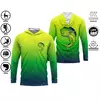 UPF 50 + proteção Uv Tops de secagem rápida, camisa de pesca com capuz respirável fina para uso ao ar livre, manga longa, camisa de impressão de desempenho