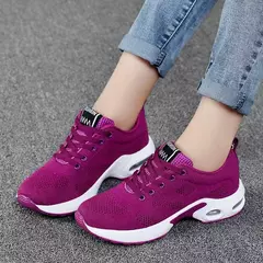 MAEDEF-Sapatos de malha leve respirável feminino, calçados esportivos casuais femininos, sapatos de treinamento antiderrapante ao ar livre, nova moda, verão - Wolf Magazine