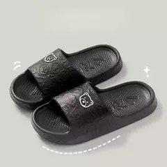 Slides planos antiderrapantes para homens e mulheres, chinelos casuais femininos, chinelos internos para casa, sandálias femininas de verão, moda feminina, seabeach fino e fino na internet