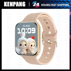 Imagem do Verdadeiro AMOLED Smartwatch para homens e mulheres, 2,05 "tela HD, série 8, mostrador personalizado, 500 + carregamento sem fio, Apple Watch, IW9, IW8