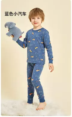 Conjuntos de pijamas de algodão de manga comprida infantil, para crianças, meninos, meninas, novo, outono, 2, 4, 5, 6, 8, 12, 14 anos - loja online