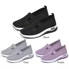 Sapatos Descalços Respiráveis para Mulheres, Sapatos Ortopédicos Confortáveis, Tênis Antiderrapantes com Suporte de Arco - Wolf Magazine