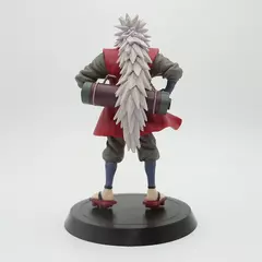 Amante anime naruto figura jiraiya sorriso em pé pvc figura de ação naruto jiraiya naruto professor orochimaru sasuke brinquedo presente