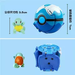 Pokemon elf bola pokeball anime figura desenhos animados pikachu charizard piplup kyogre bolso monstro animal de estimação anime ação modelo brinquedo presentes na internet