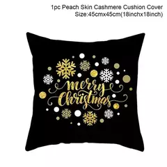 45cm capa de almofada de natal fronha 2024 decorações de natal para casa ornamento natal ano novo decoração de natal 2023 noel - comprar online
