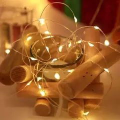 USB LED String Lights para Decoração de Natal, Impermeável Fairy Lights, Cobre Silver Wire, Guirlanda de Luz, Festa de casamento, 1 m, 2 m, 3 m, 5m na internet