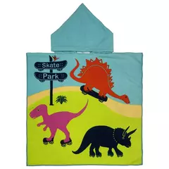 Baby Cartoon Printing Bathrobe, Unicorn Beach Towel, Boy, Shark, Dinosaur, Kids Hooded Cape, Children Bath Item, Girls - loja online