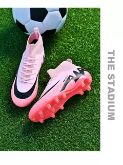Botas de campo de futebol profissional para homens, grampos antiderrapantes, sapatos de treinamento de grama interna para crianças, sociedade original - comprar online