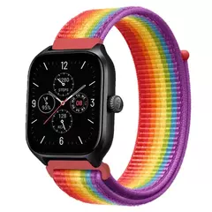 Nylon Loop Band para Samsung Galaxy Watch, Bracelete, Cinto para Amazfit GTS 4 Mini, GTR4, Bip, Stratos, 20mm, 22mm, 40mm, 44mm