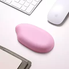 Kawaii Mouse Pad com Descanso De Pulso De Silicone para Computador e Laptop, Ergonômico Teclado Pad, Tapete de Mesa, Apoio Braço Descanso, Novo - loja online