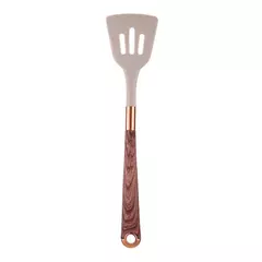 Lmetjma-Conjunto De Utensílio De Cozinha De Silicone, Utensílio De Cozinha Com Suporte De Utensílios, Alças De Padrão De Madeira, Panelas Antiaderentes, JT264, 10 Pcs - loja online