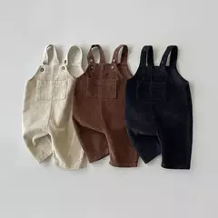 Macacão de veludo para bebê recém-nascido, macacão casual para meninos, macacão de babá para meninas, roupas de outono e inverno, 2023 - comprar online