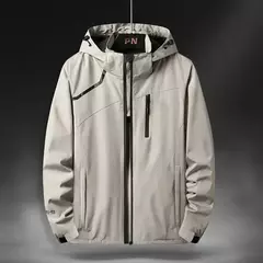 Imagem do Windproof impermeável jaqueta ao ar livre para homens, plus size casaco, roupas grandes, blusão, 5XL, 6XL, 7XL