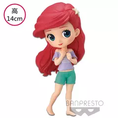 Novo bandai disney a pequena sereia anime qposket personagens ariel glitter linha figura de ação modelo colecionável brinquedos aniversário - Wolf Magazine