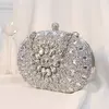 Luxo Diamante Cristal Embreagem para Mulheres, Saco De Noite, Bolsa De Bolso Do Telefone Celular, Carteira Feminina, Festa De Casamento, Presente De Qualidade, Novo