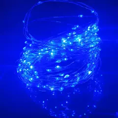 Led silver Wire Fairy Lights USB Powered LED String Lights Garland à prova d'água ao ar livre para Natal Party Wedding DIY Decoração - comprar online