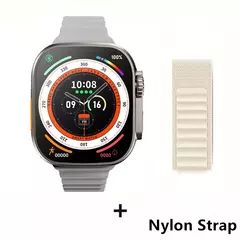 Imagem do 2024 novo relógio inteligente 9 ultra pro max gen 2 49mm tela amoled smartwatch alta taxa de atualização carregamento sem fio das mulheres dos homens para o esporte