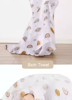 Kangobaby-Cobertor de swaddle de bambu algodão musselina do bebê, envoltório recém-nascido, colcha infantil, venda quente, minha vida macia, 120x110cm, 3Pcs Set