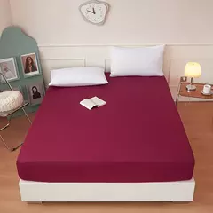 1piece 100% Polyeste Egyption Qualidade Cama Cabido Folha Só (sem fronhas) Banda Elástica Em torno da capa do Colchão Fácil Cuidado na internet