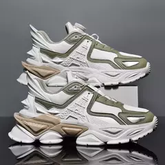 Tênis Respirável Masculino, Tênis Casual Masculino, Sapatilhas de Luxo, Sapatilhas, Corrida, Tênis, Moda, Mocassins - loja online