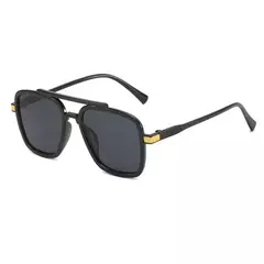 Dropshipping retro nova chegada moda tony stark tons óculos de sol vintage quadrado metal quadro feminino masculino gafas de sol - loja online
