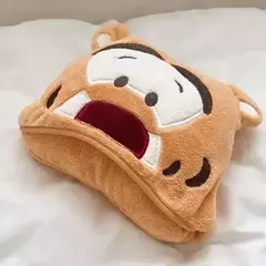 Toalha de banho com capuz bonito para crianças Super macio, roupão absorvente Cobertor dos desenhos animados Quickdry, roupa de dormir para recém-nascido, bebê - Wolf Magazine