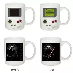 Imagem do Caneca De Café Cerâmica Termocrômica Do Console De Jogos, copos De água, copos