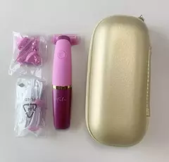 Portátil USB recarregável indolor feminino barbeador, perna e axila cabelo, aparador de barbear elétrico para mulheres, senhoras na internet