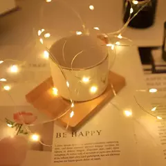 Impermeável USB LED String Lights, Silver Wire, Guirlanda, Luzes de fadas, Natal, Casamento, Feriado, Decoração do partido, 5m - comprar online