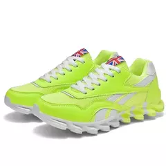 Tênis de corrida respirável masculino, esportes ao ar livre, borda da faca, confortável, casual, moda, novo, 36-48 - comprar online
