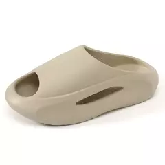 Chinelos antiderrapantes de fundo grosso masculinos, sandálias de praia, sapatos confortáveis para casais, moda esportiva, ao ar livre, EVA 36-45 - Wolf Magazine