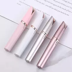 Imagem do Womens Electric Sobrancelha Trimmer Eye Brow Shaper Lápis Rosto Cabelo Removedor Para As Mulheres Automático Sobrancelha Shavers Pocketknife