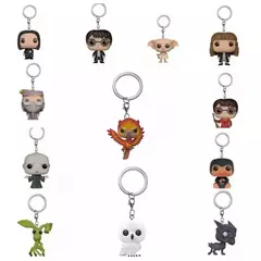 Funko bolso FAWKES HEDWIG DOBBY HERMIONE DUMBLEDORE SNAPE POTTER VOLDEMORT Chaveiro Action Figure Coleção Brinquedos na internet