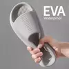 Soft Sole Massage Shower Shoes para homens e mulheres, casais, impermeáveis, antiderrapantes, casa, moda de lazer, chinelos de banheiro