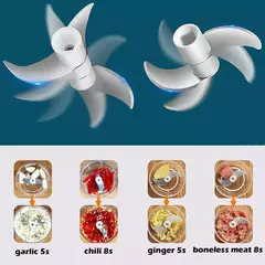 Imagem do Misturador elétrico para cozinhar o bebê Máquina auxiliar de alimentos Misturador de lama pequeno Pasta de arroz para bebê Máquina de moer
