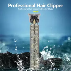 T9 Original Máquina de Corte de Cabelo Masculina Conjunto, Aparador De Barba, Barbeador Elétrico, Lence Pro, Barbeiro, Jaquetas, Áreas Sensíveis, Masculino - comprar online