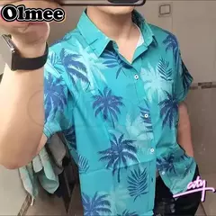 [Olmee] em estoque vice tommy cosplay traje vercetti grand auto protagonista jogador costa estilo praia azul t camisa dia das bruxas - loja online