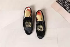 Sapatos de couro de camurça para homens, sapatos de casamento, sapatos baixos Oxford, mocassins bordados, tamanho grande, alta qualidade, designer, luxo, festa na internet